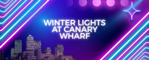 Winter Lights at Canary Wharf
